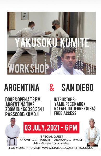 Yakusoku Kumite Workshop #3 | Matsubayashi Ryu